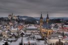 Burg und Basilika Gößweinstein Winterimpressionen 2012 (1) HDR von Frank911 