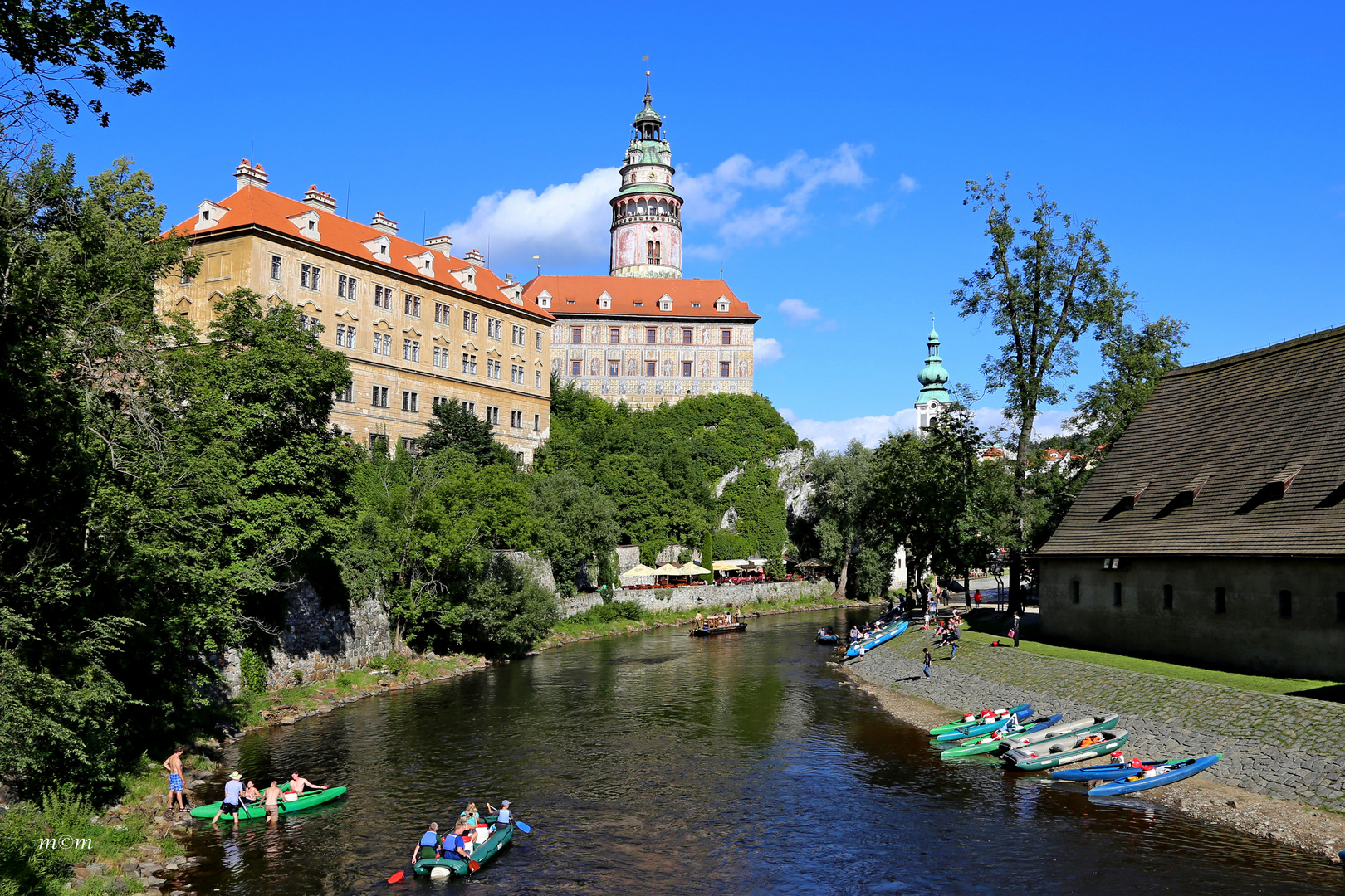 Burg und Schloss Krumlov