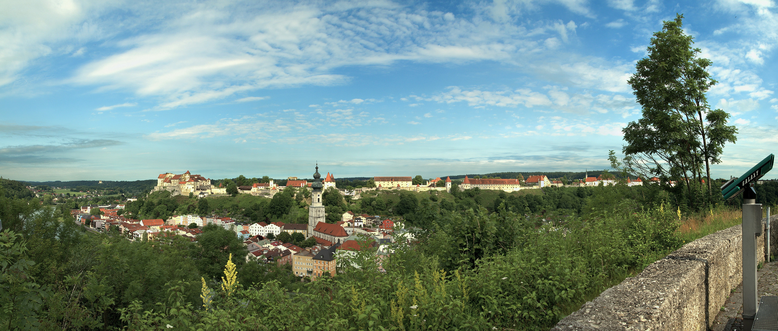 Burg und Stadt Burghausen