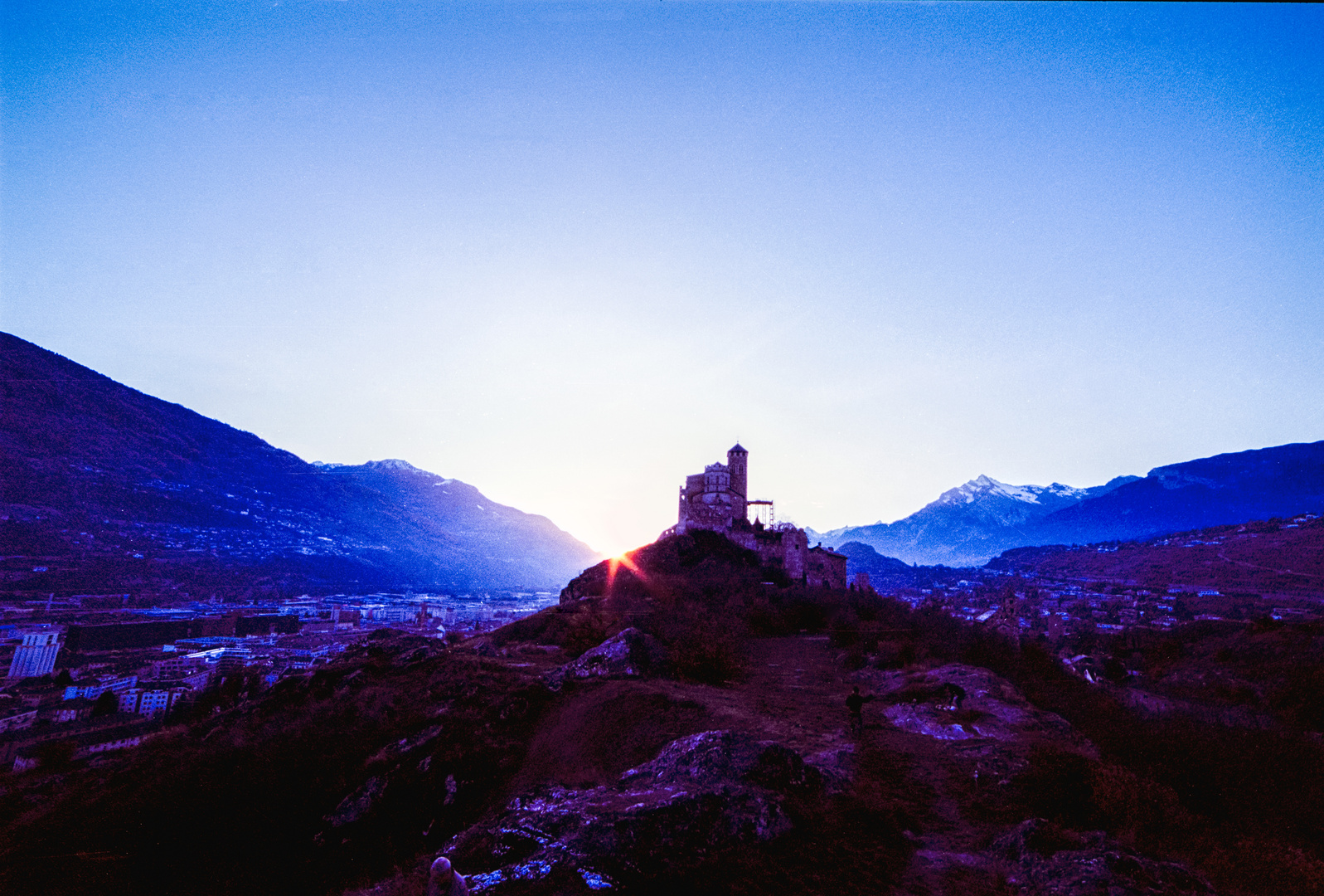 Burg Valeria Sion im Wallis