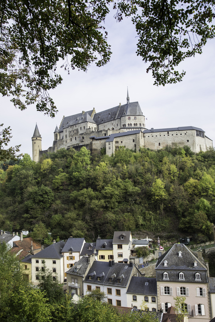 Burg Vianden in Luxemburg