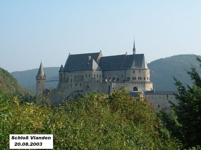 Burg Vianden ( Luxemburg )