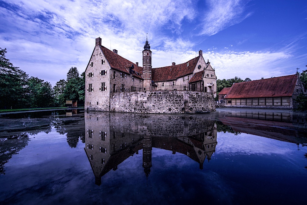 Burg Vischering am Morgen