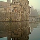 Burg Vischering bei Morgendämmerung