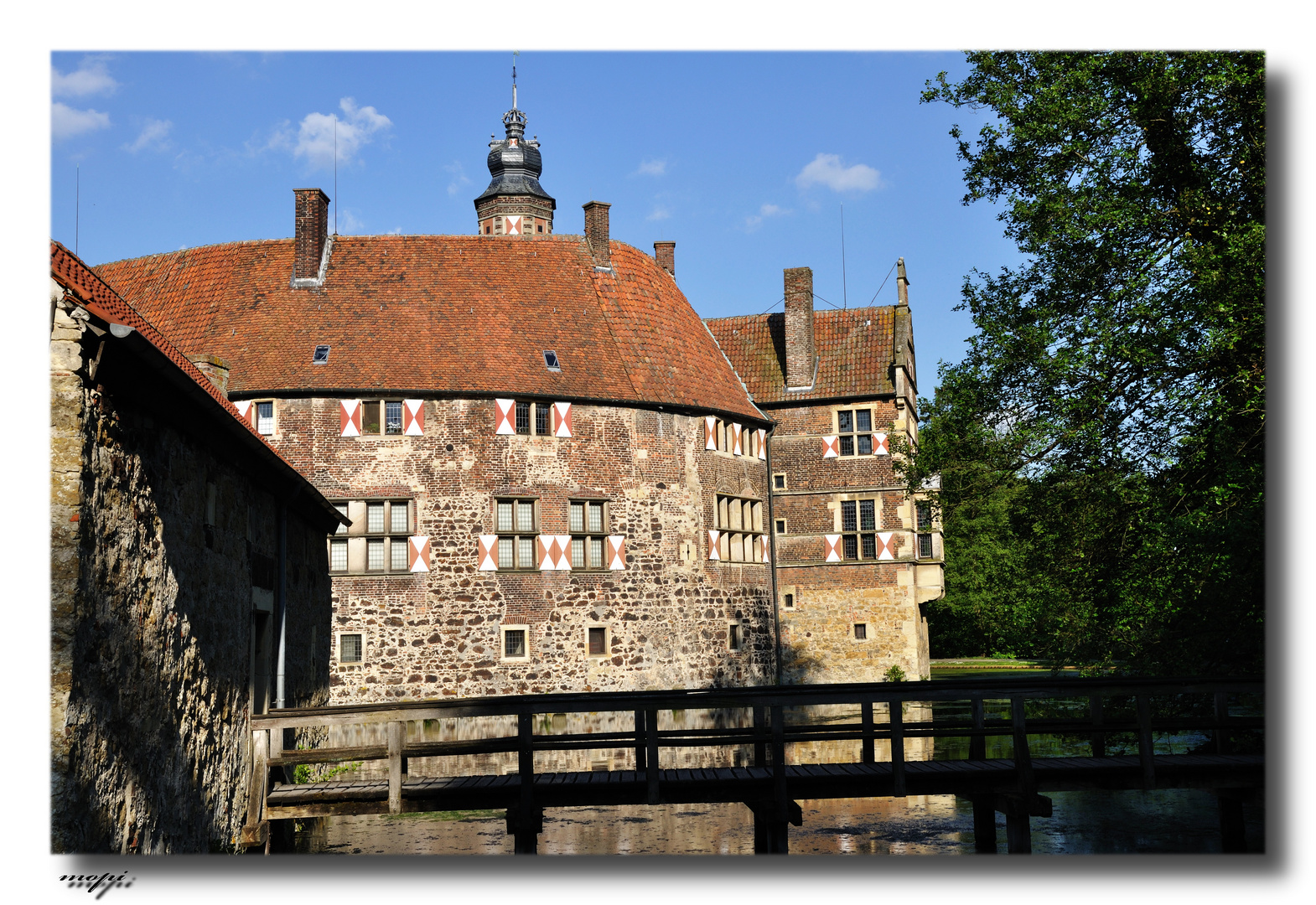 Burg Vischering im Abendlicht