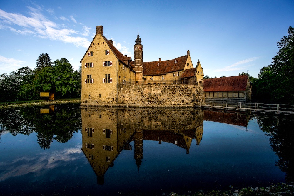 Burg Vischering im Morgenlicht 2 