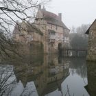 Burg Vischering im Nebel