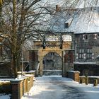 Burg Vischering im Schnee