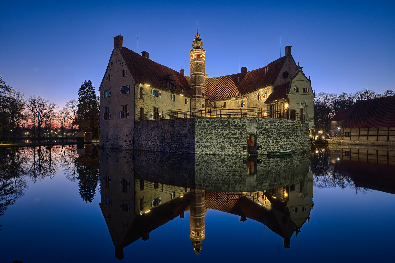 Burg Vischering im Winter #3