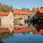 Burg Vischering, Lüdinghausen, Spiegelungen