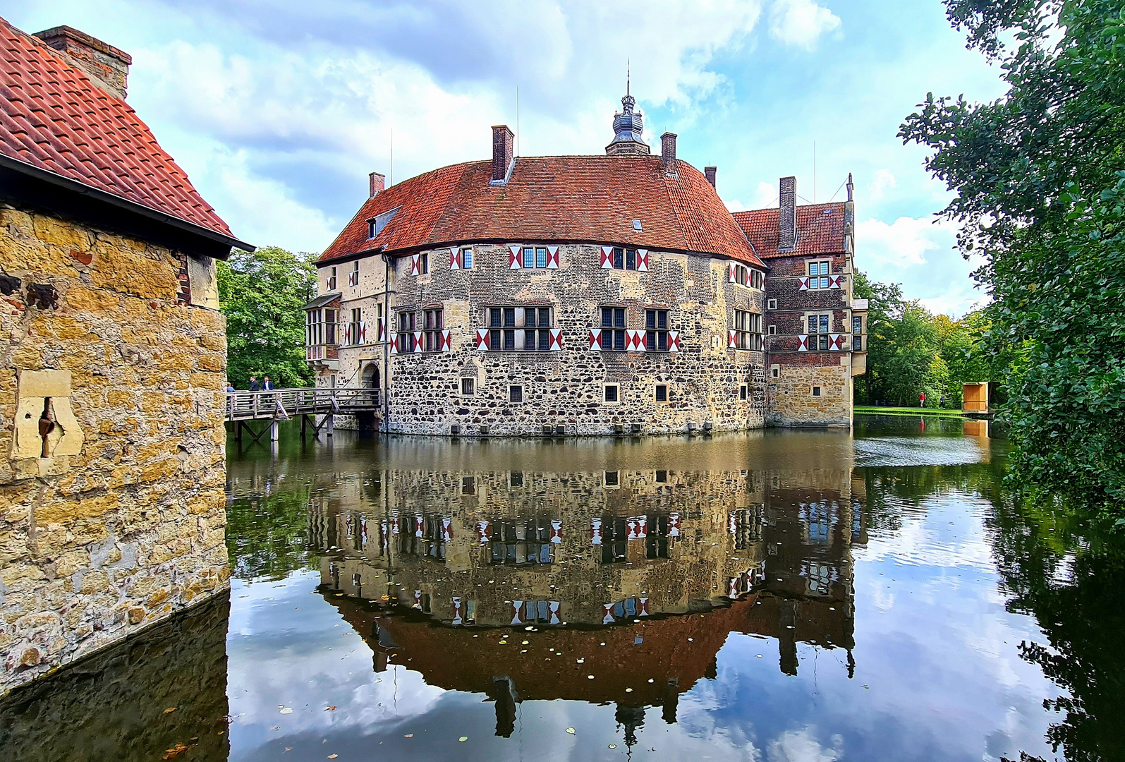 Burg Vischering Spiegelung