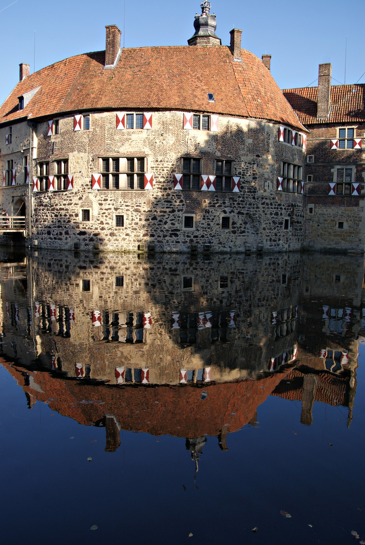  Burg Vischering ,Spiegelung 2