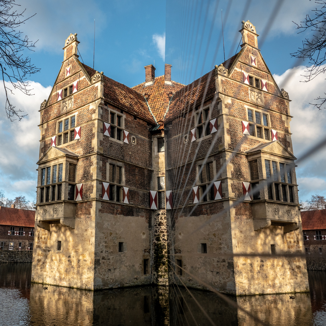 Burg Vischering - Spiegelung