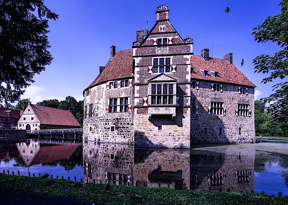 Burg Vischering, Suedfassade 