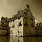 Burg Vischering (Vischering Castle) in Sepia