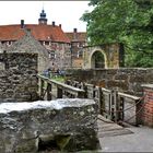 Burg Vischering vor dem Sturm