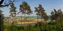 Burg Vlotho - Aussicht ..