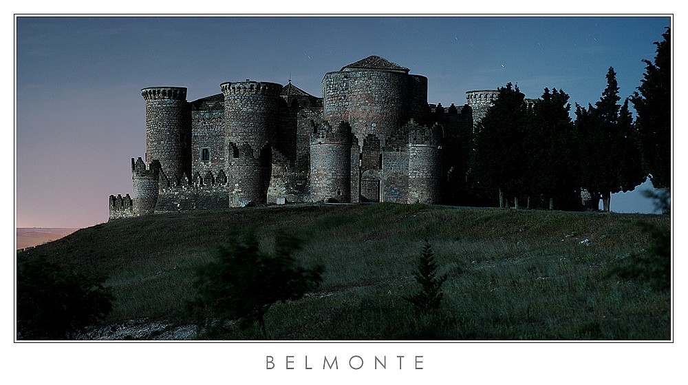 Burg von Belmonte (Castilla la Mancha, Spanien)