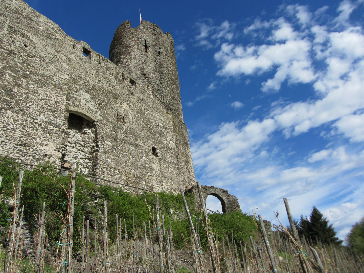 Burg von Bernkastel- Kues an der Mosel