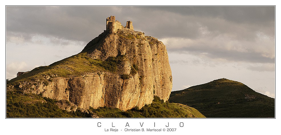 Burg von Clavijo (La Rioja, Spanien)