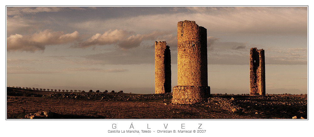 Burg von Gálvez (Castilla La Mancha, Spanien)