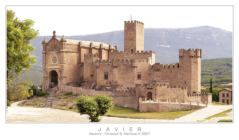 Burg von Javier (Navarra, Spanien)