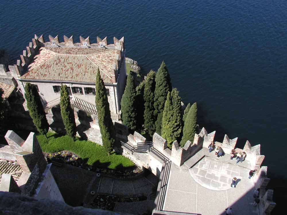 Burg von Malcesine am Gardasee