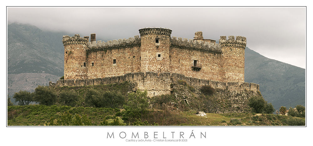 Burg von Mombeltrán (Castilla y León, Spanien)