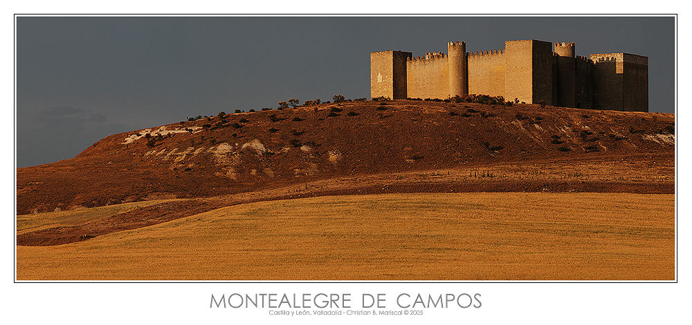 Burg von Montealegre de Campos (Castilla y León, Spanien)