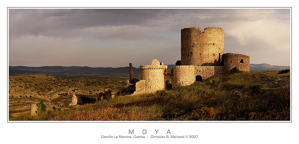 Burg von Moya (Castilla La Mancha, Spanien)