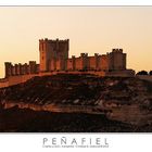 Burg von Peñafiel (Castilla y León, Spanien)