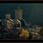 Burg von Peyreleau in den Cévennes