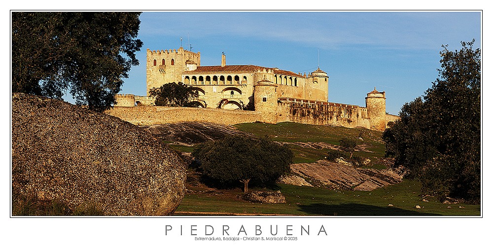 Burg von Piedrabuena (Extremadura, Spanien)