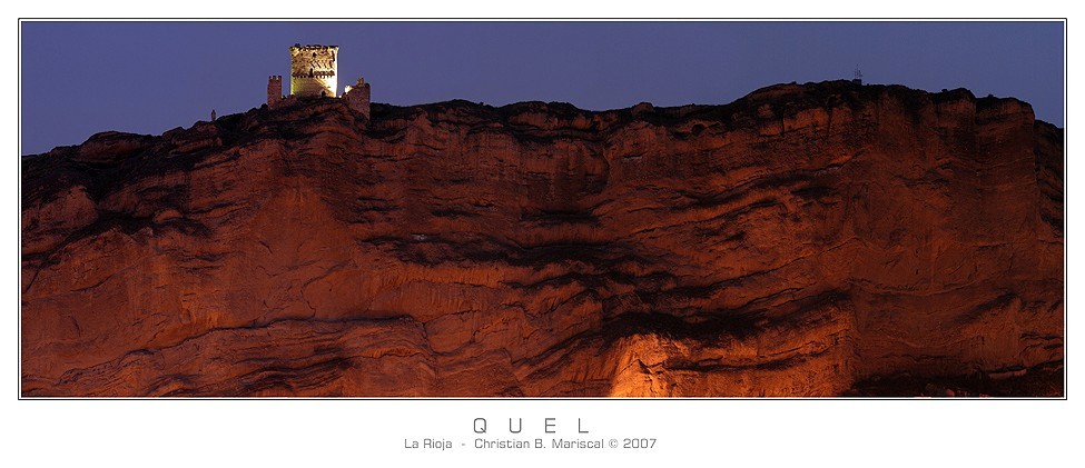 Burg von Quel (La Rioja, Spanien)
