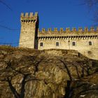 Burg von Sasso Corbaro Tessin 