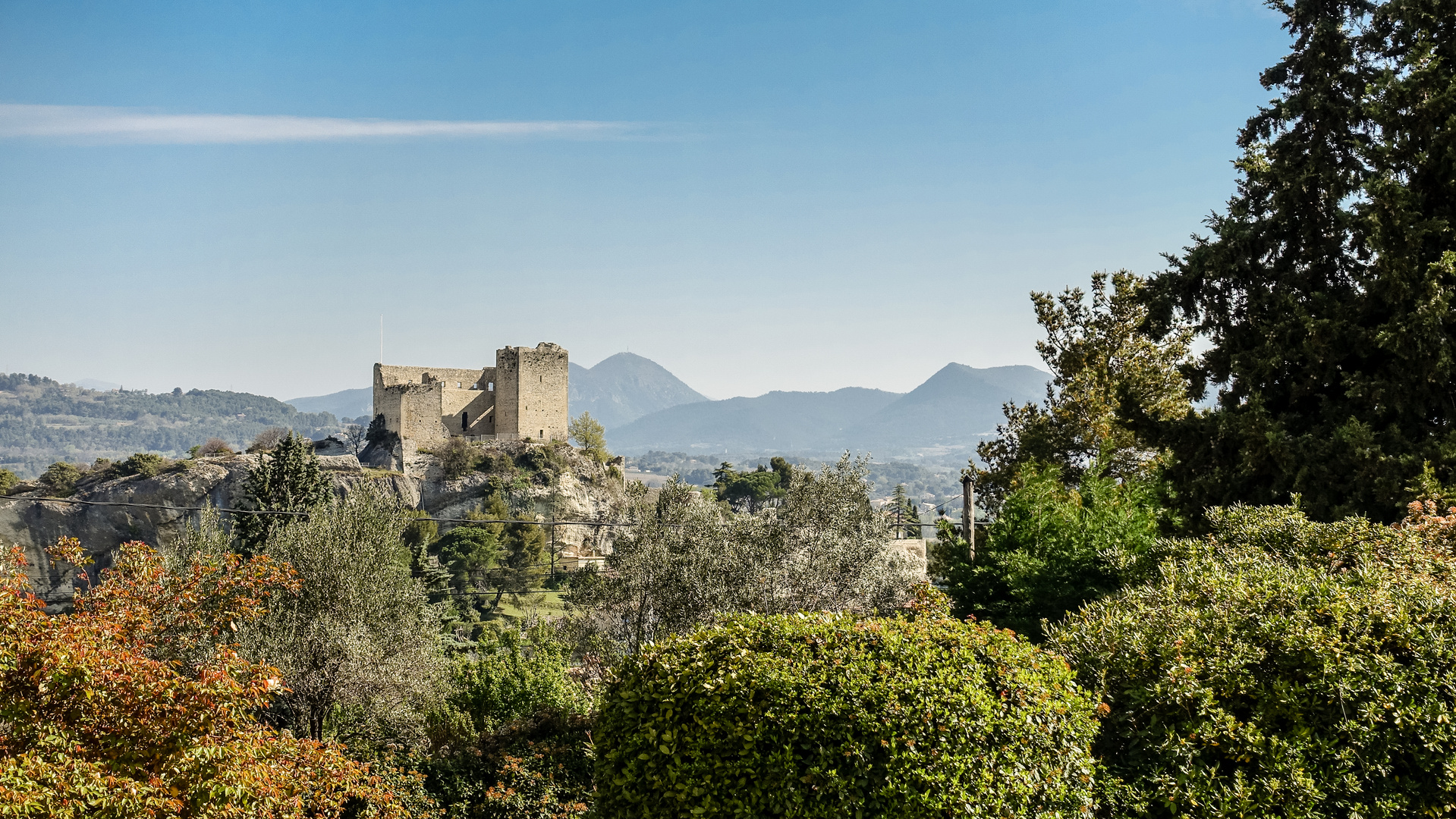 Burg von Vaison La Romaine