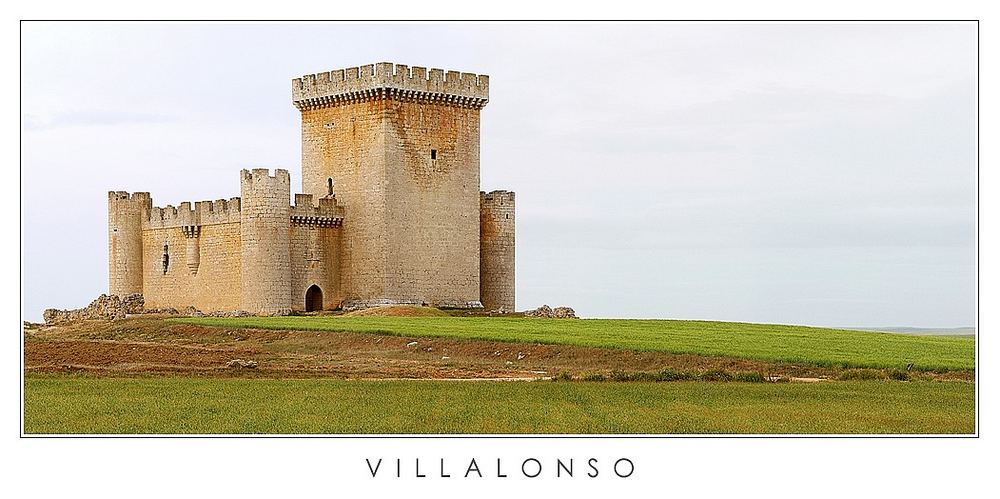 Burg von Villalonso (Castilla y León, Spanien)