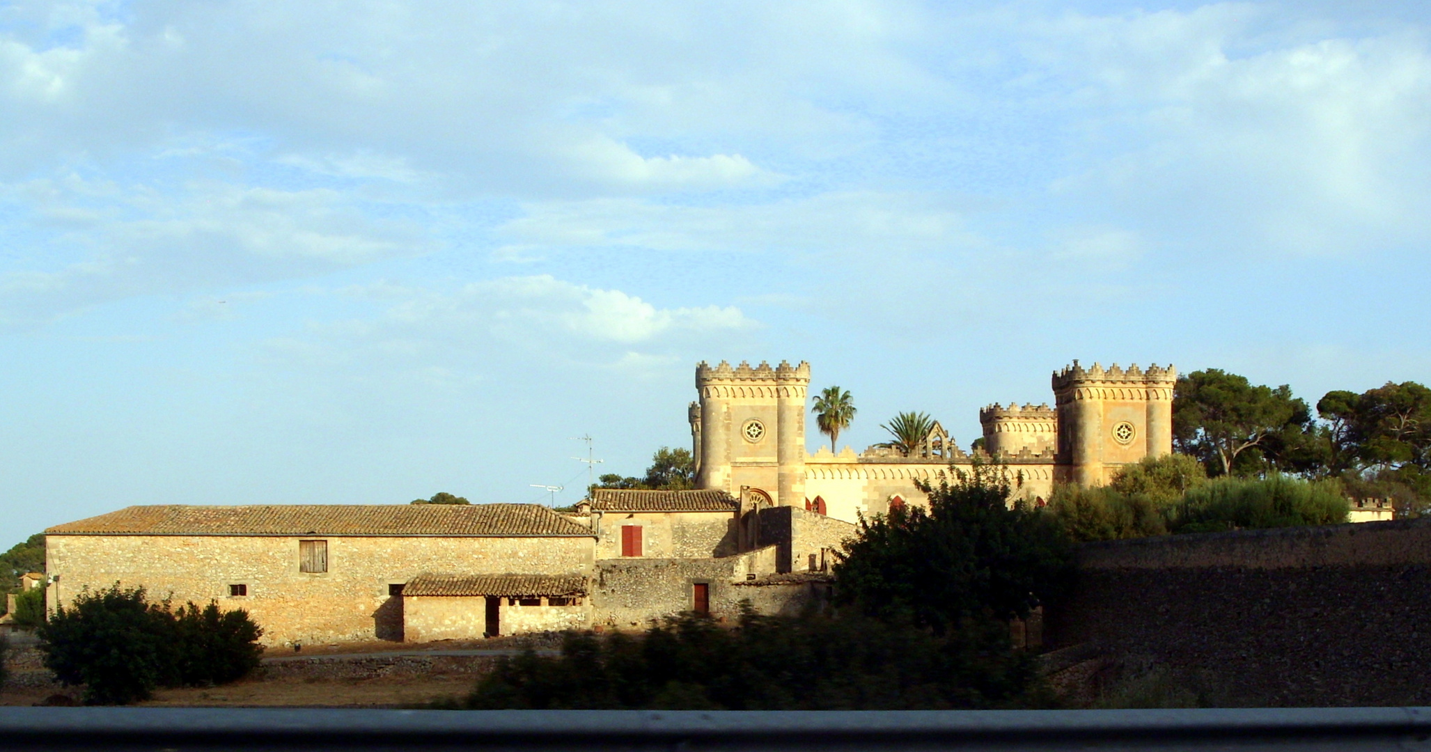 Burg vor Palma de Mallorca