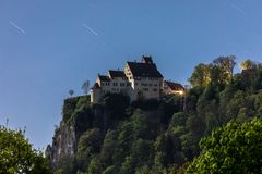 Burg Werenwag bei Vollmond