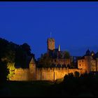 Burg Wertheim bei Nacht