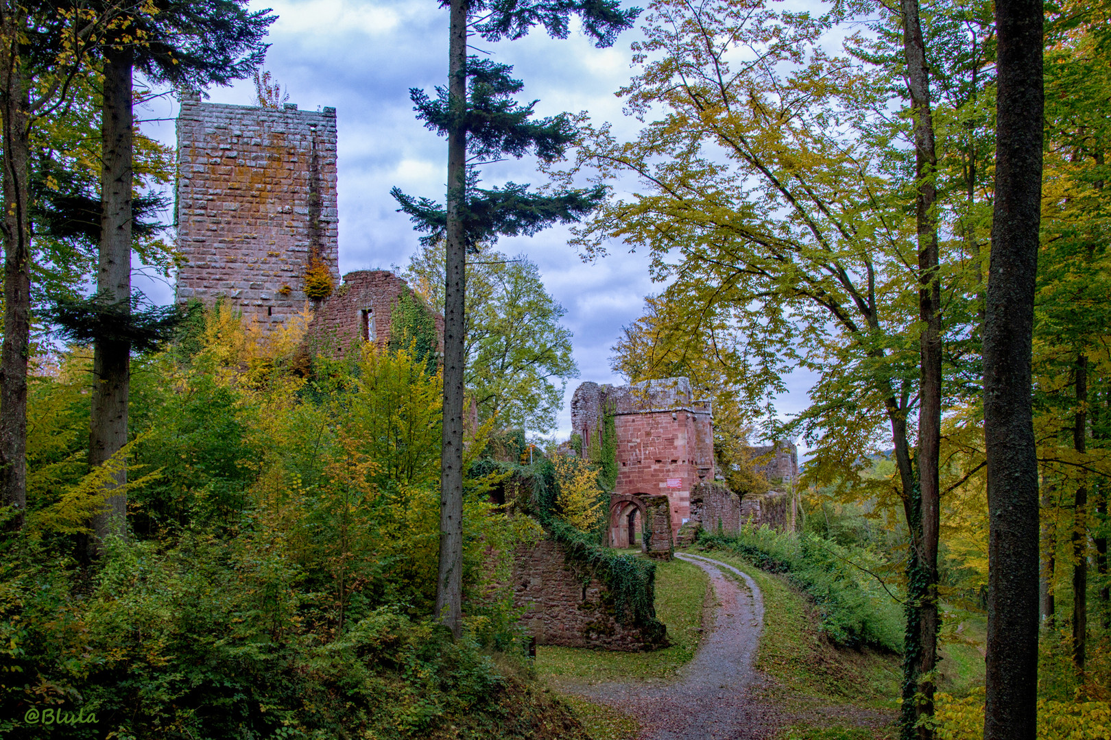 Burg Wildenberg im Odenwald
