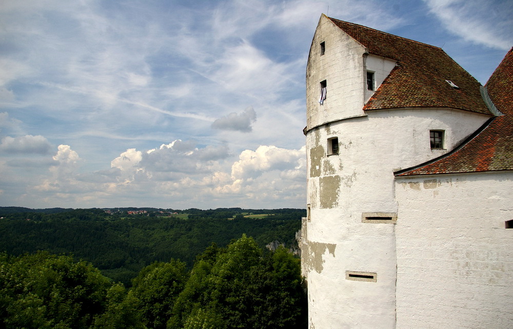 Burg Wildenstein. Der Turm