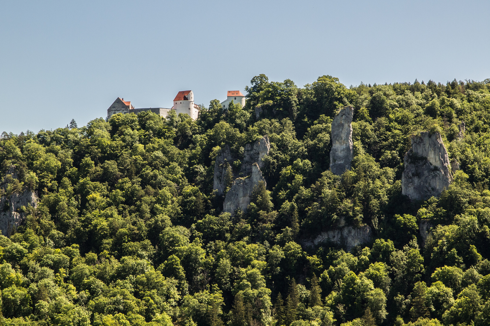 Burg Wildenstein im oberen Donautal