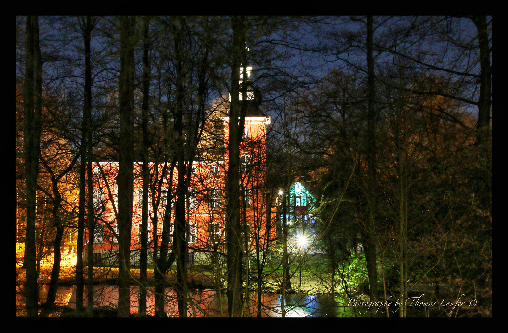 Burg Wissem by Night