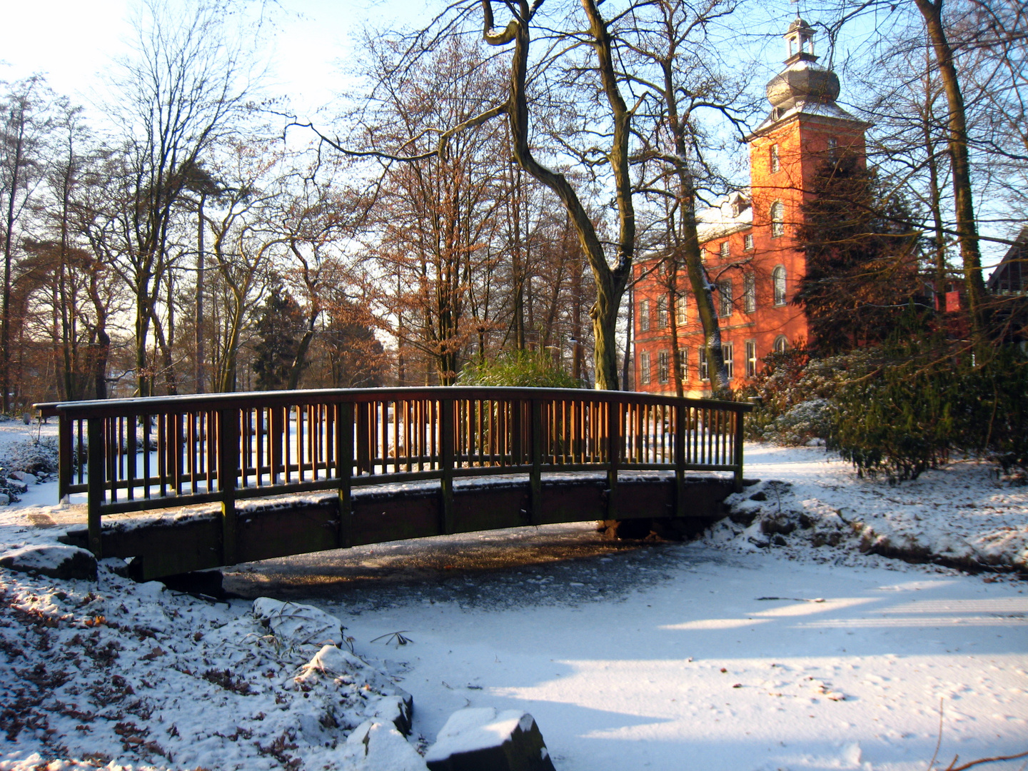 Burg Wissem (Troisdorf) im Winterkleid!