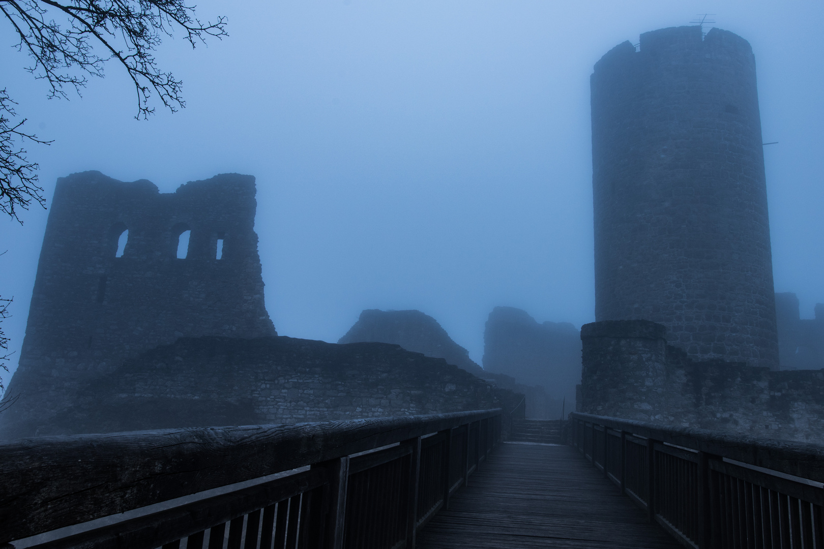 Burg Wolfenstein - die Brücke