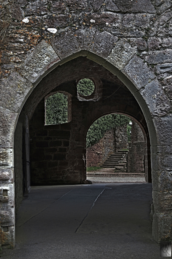 Burg Zavelstein Eingang