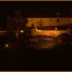 Burg zu Burghausen bei Nacht