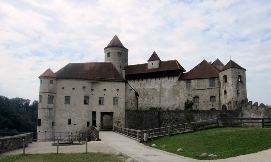 Burg zu Burghausen in Bayern