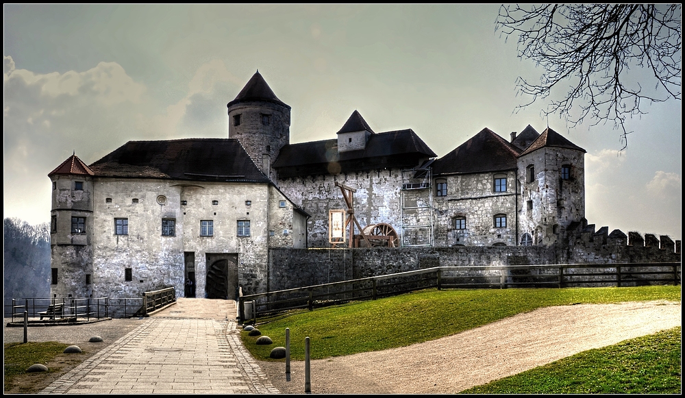 Burg zu Burghausen/Bayern